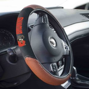 Fanmats Cleveland Browns Football Grip Steering Wheel Cover 15″ Durchmesser