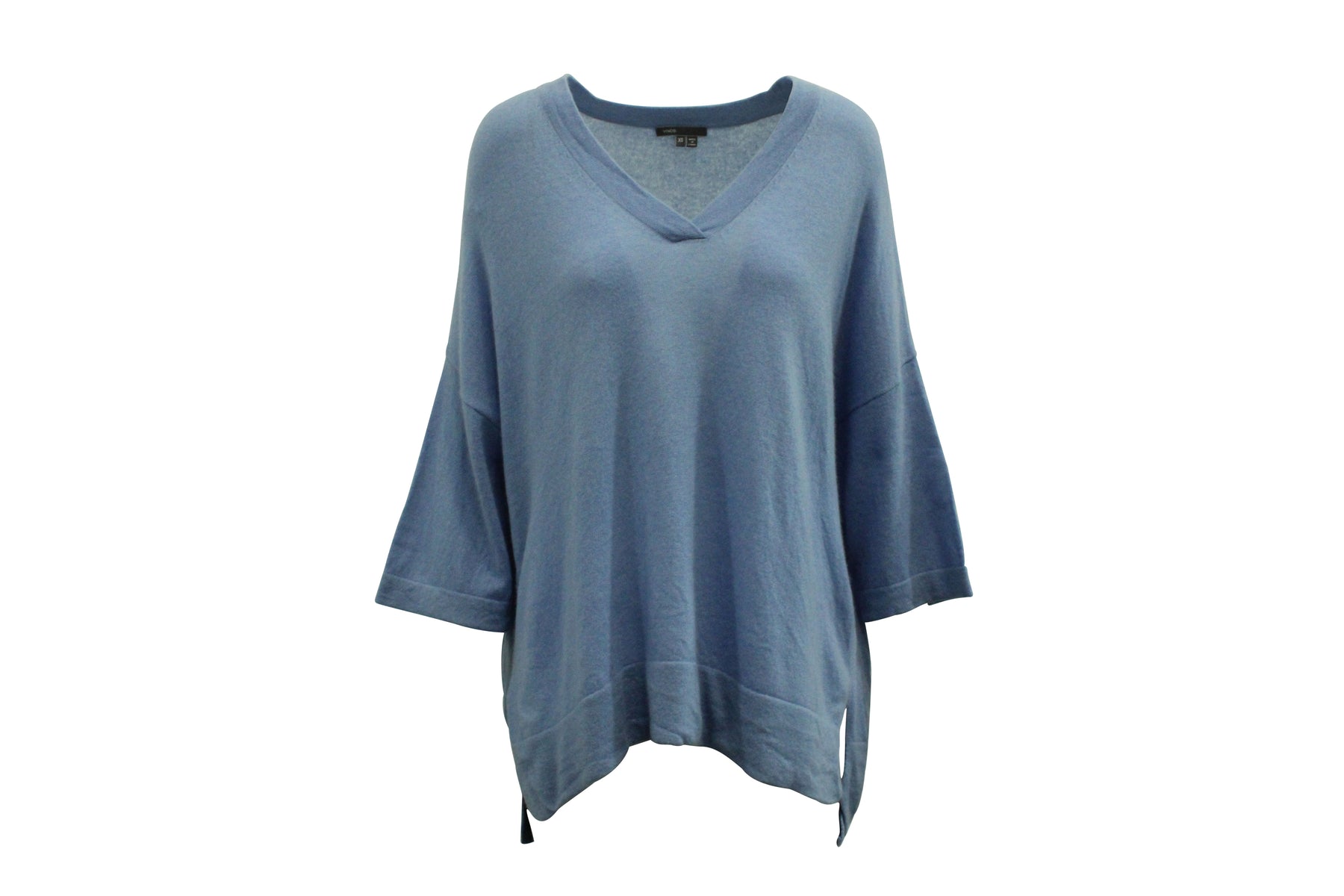 Vince Oversized Pullover in hellblau Kaschmir 7833195806780