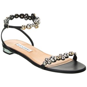 Aquazzura Bubbles Ledersandale