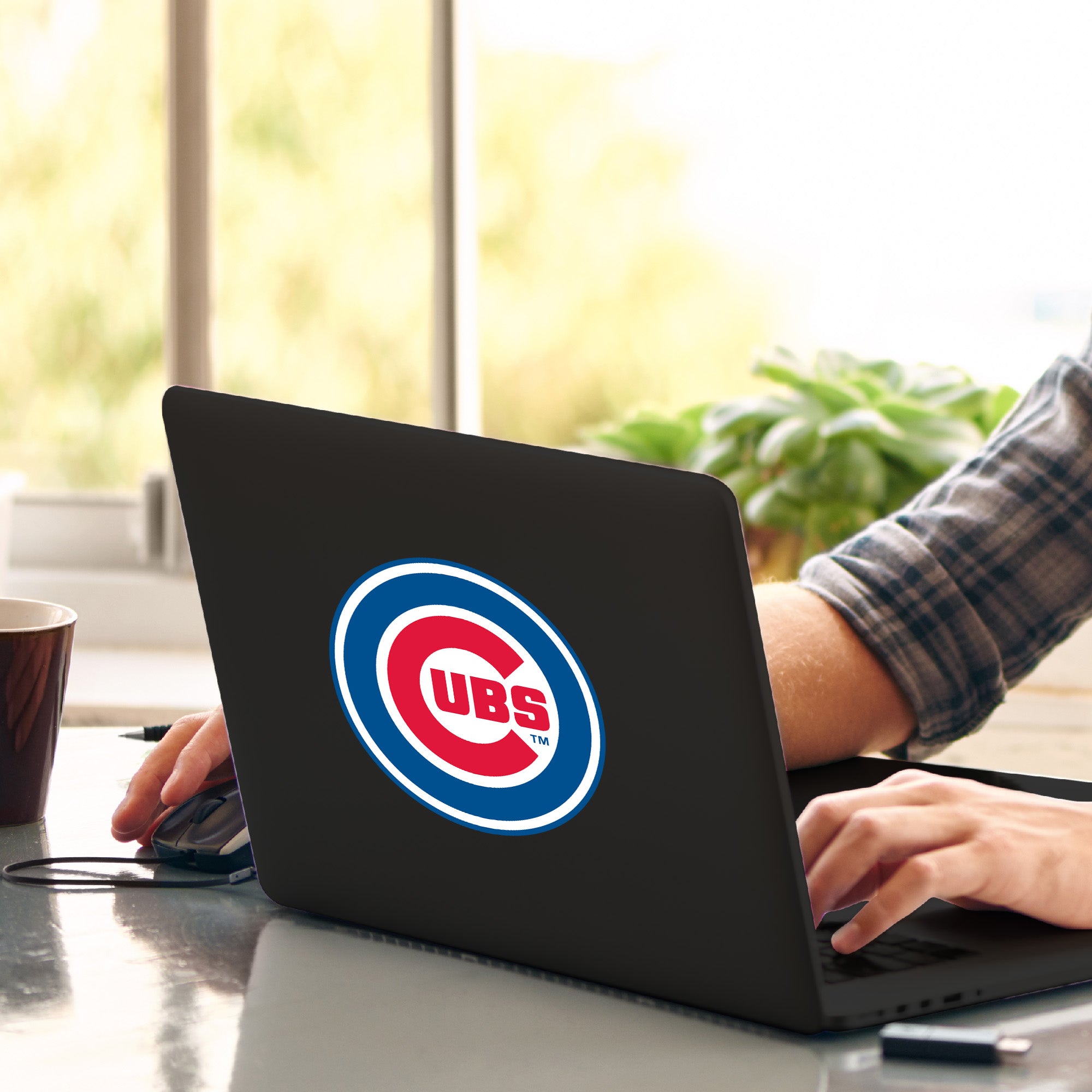 Fanmats Chicago Cubs Matte Aufkleber