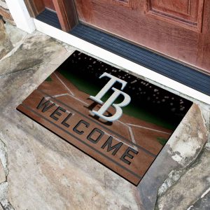 Fanmats Tampa Lorbeerstrahlen Gummi-Türmatte – 18′′ x 30′′