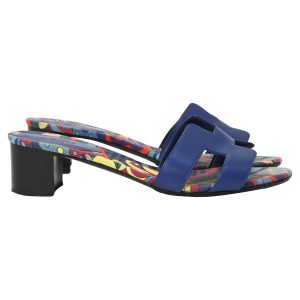 Hermès Oasis Sandalen aus mehrfarbigem Kalbsleder 7833210388540