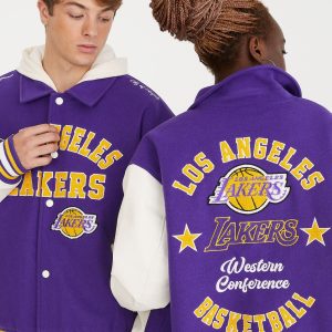 Aeropostale Los Angeles Lakers Bomberjacke