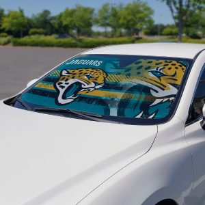 Fanmats jacksonville jaguars windschutzscheibe sonnenschatten