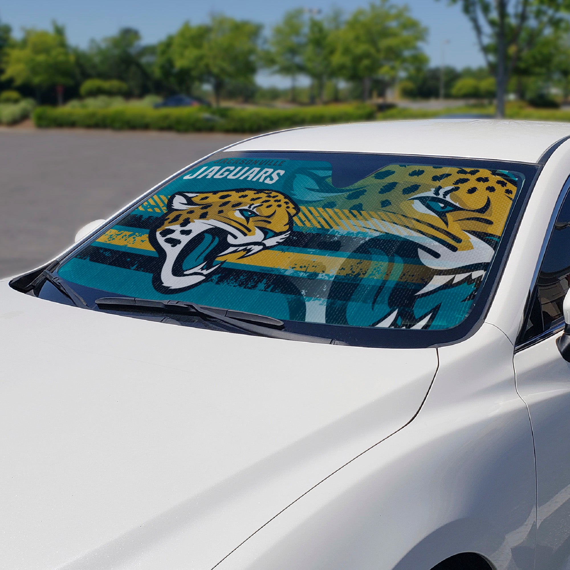 Fanmats Jacksonville Jaguars Windschutzscheibe Sonnenschutz