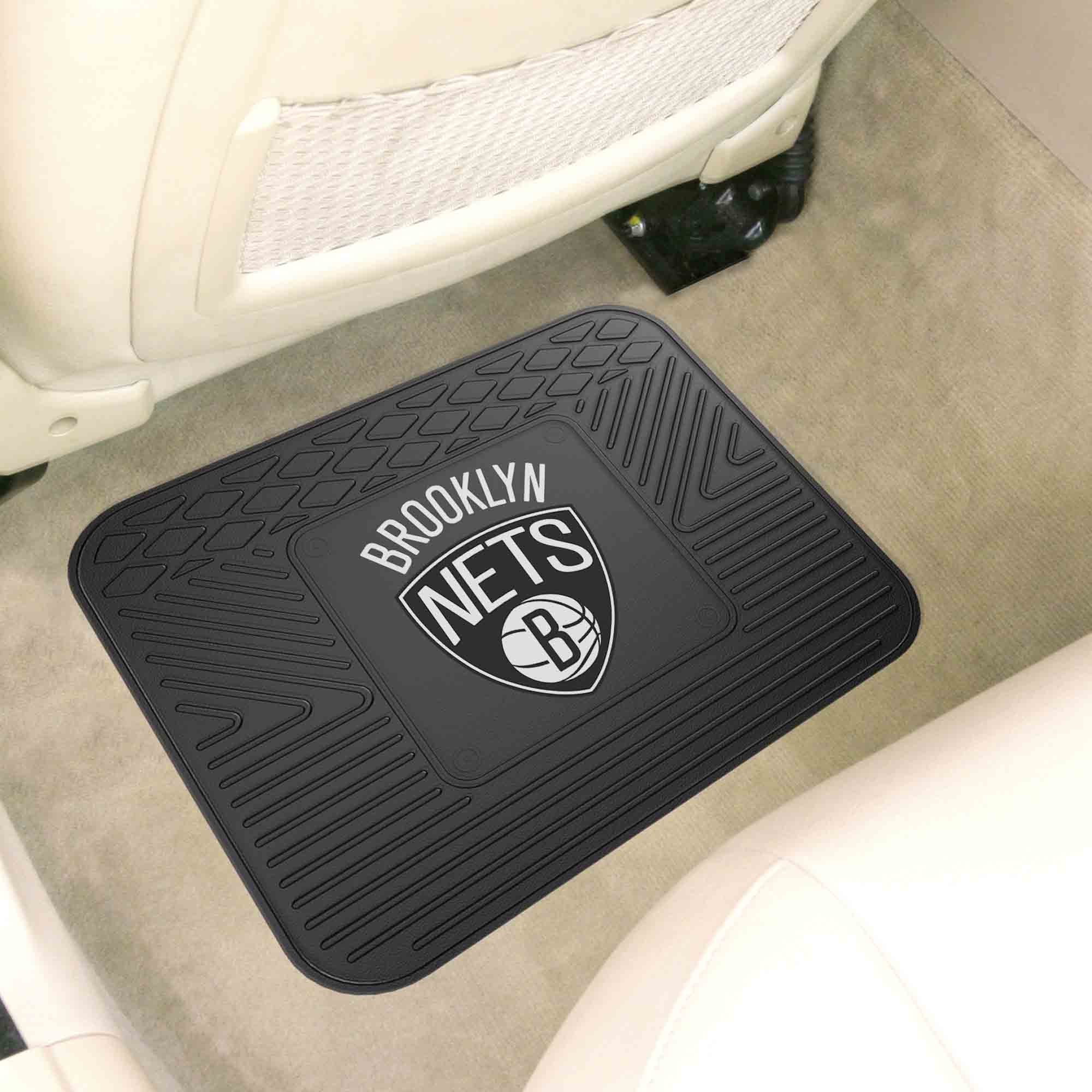 Fanmats Brooklyn Nets Rücksitz Auto Utility Matte – 14′′ x 17′′