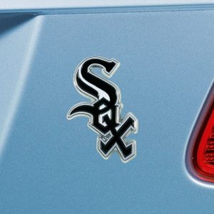 Fanmats Chicago weiß sox 3D Farbe Metall Emblem