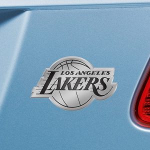 Fanmats los angeles lakers lakers geformt chrom Kunststoff Emblem
