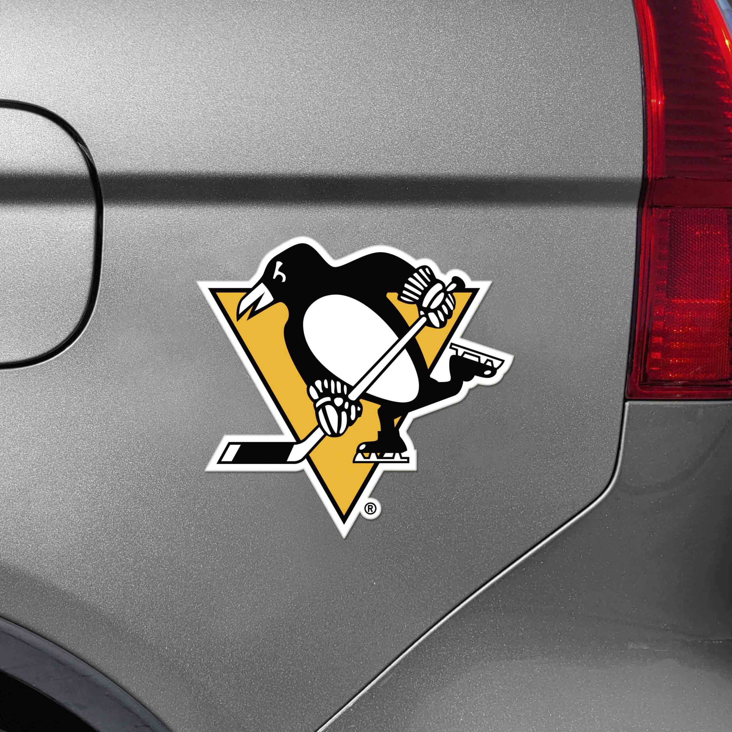 Fanmats Pittsburgh Penguins großes Team Logo Magnet 8,7 "x 8,3"