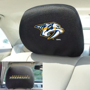 Fanmats Nashville Predators bestickte Kopfstütze Abdeckung Set – 2 Stück