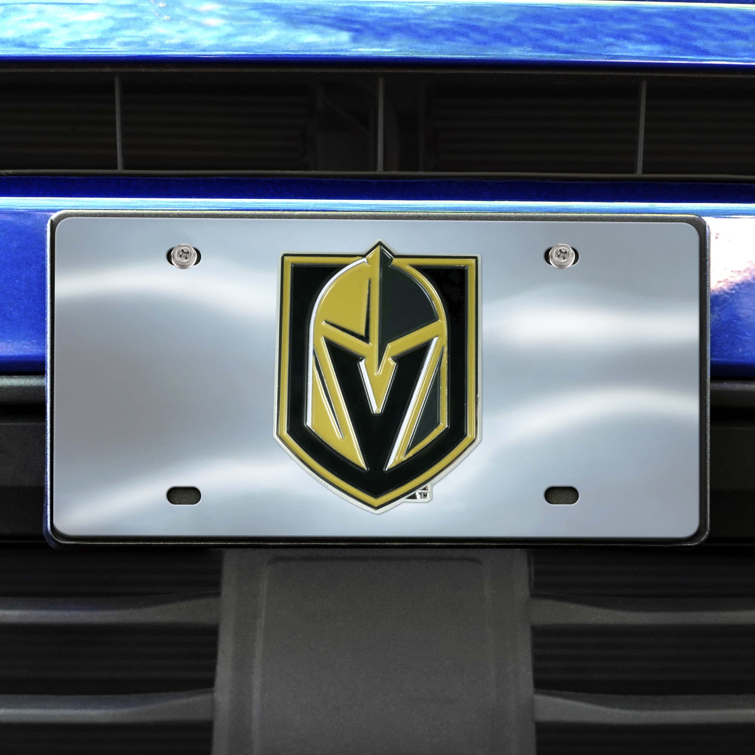 Fanmats Vegas Golden Knights 3D Edelstahl Nummernschild