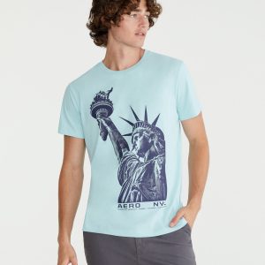 Aeropostale Nyc Freiheitsstatue Graphic T-Shirt