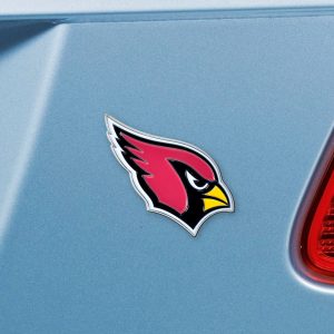 Fanmats Arizona Cardinals 3D Farbe Metall Emblem