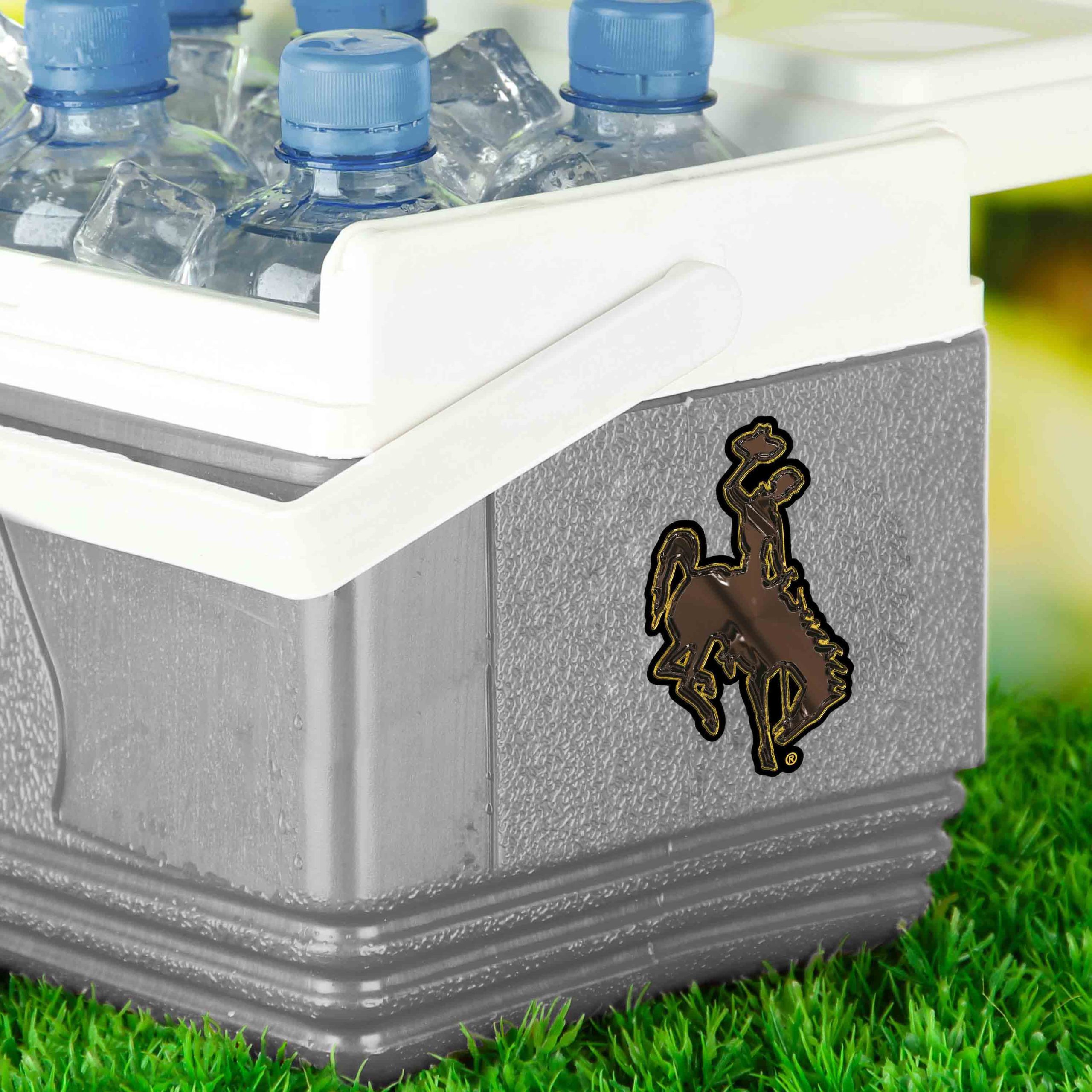 Fanmats Wyoming Cowboys 3D Aufkleber Aufkleber