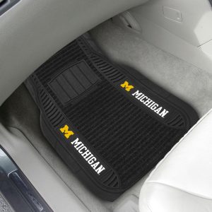 Fanmats michigan wolverines 2 Stück deluxe Auto Matte Set