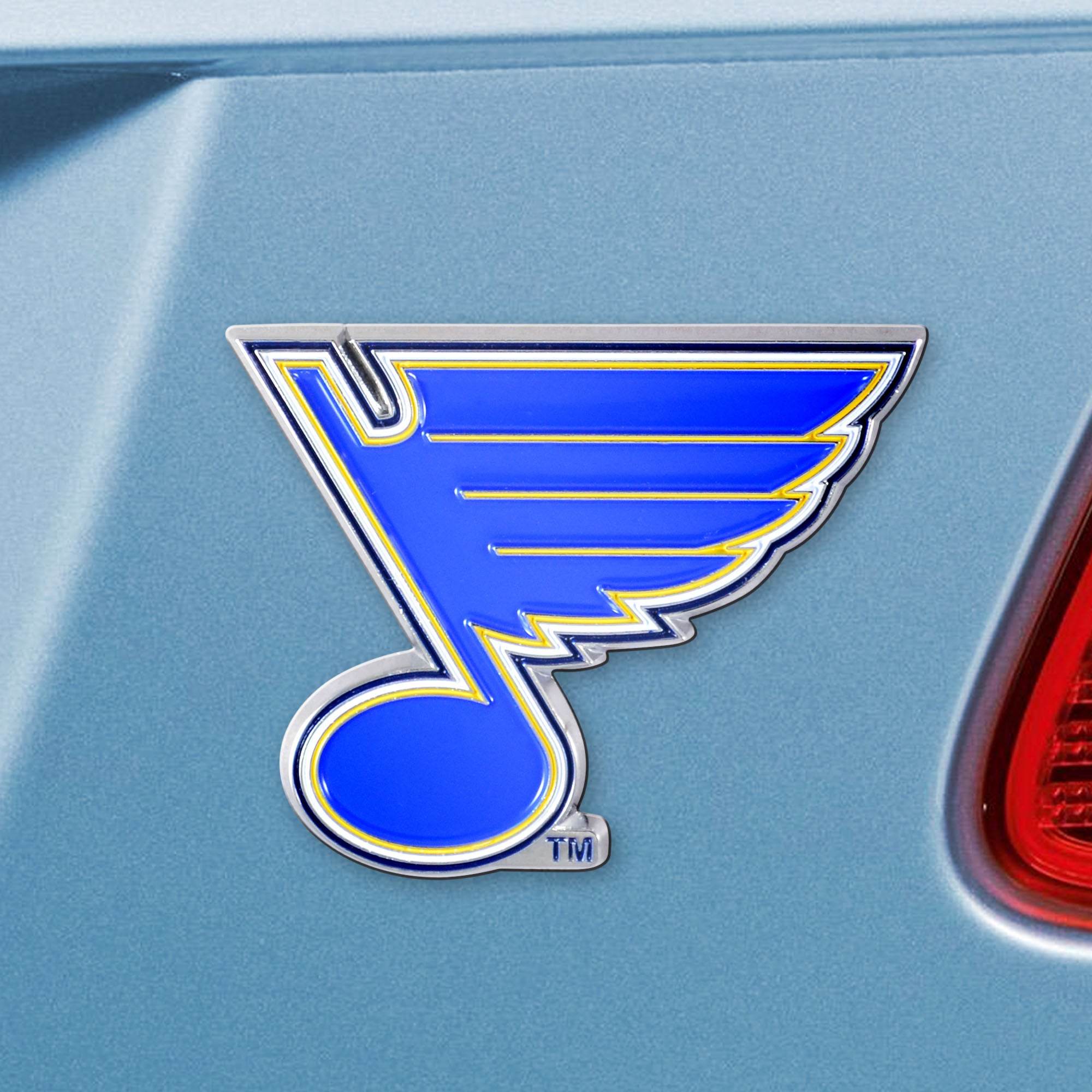 Fanmats St. Louis Blues 3D Farbe Metall Emblem