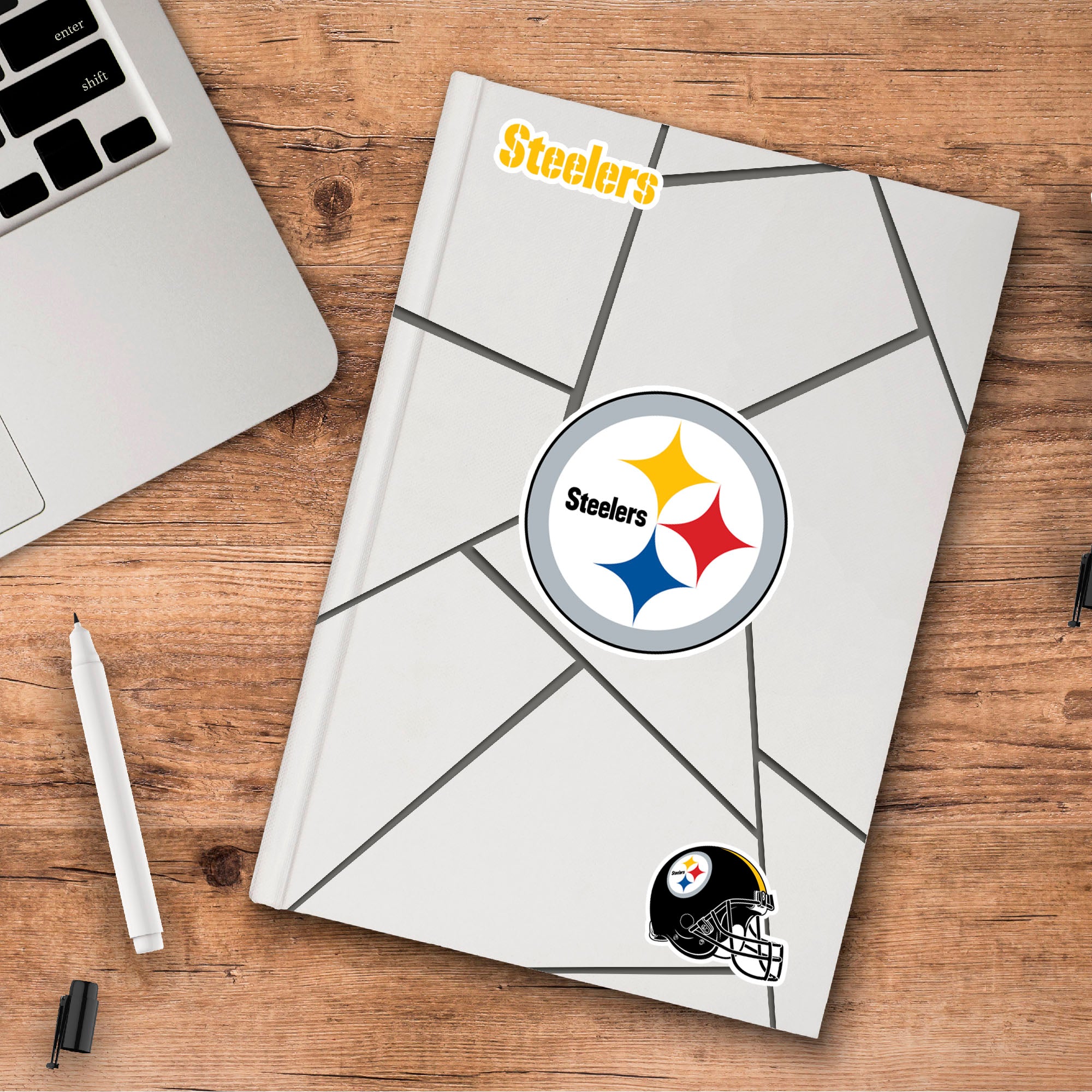 Fanmats Pittsburgh Steelers 3 Stück Aufkleber Set