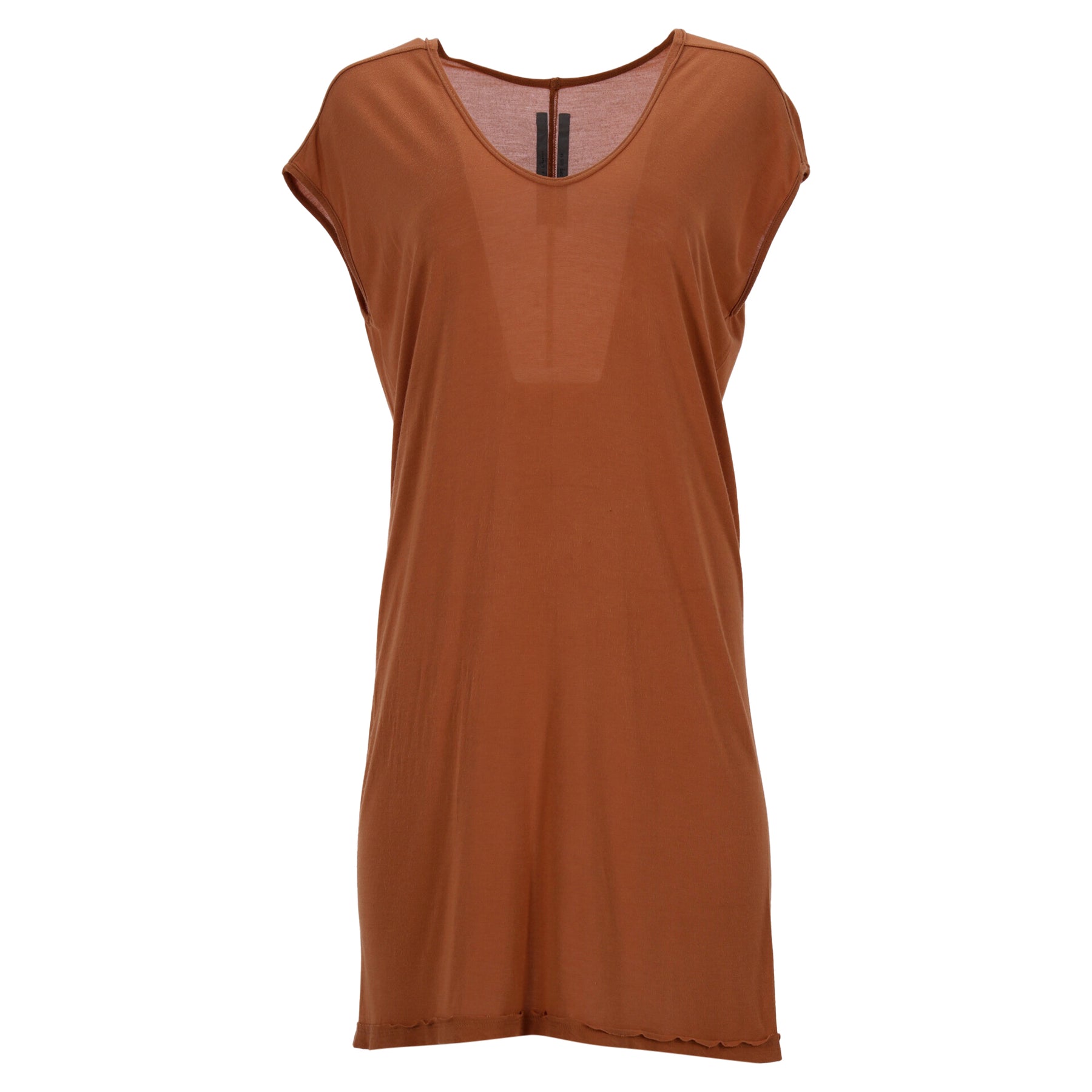 Rick Owens T-Shirt aus Baumwolle in Braun