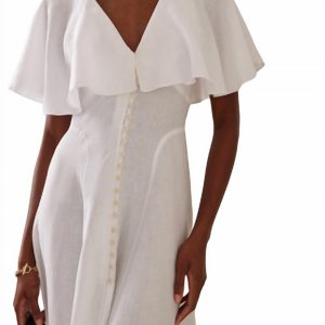 Delphine Kleid in weiß 7704791351356