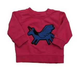 Hanna Andersson Mädchen rosa-blau Einhorn langen Ärmel Hemd 7805840785468