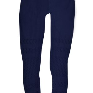 Phat Buddha Blau strukturierte Capri Leggings m/l