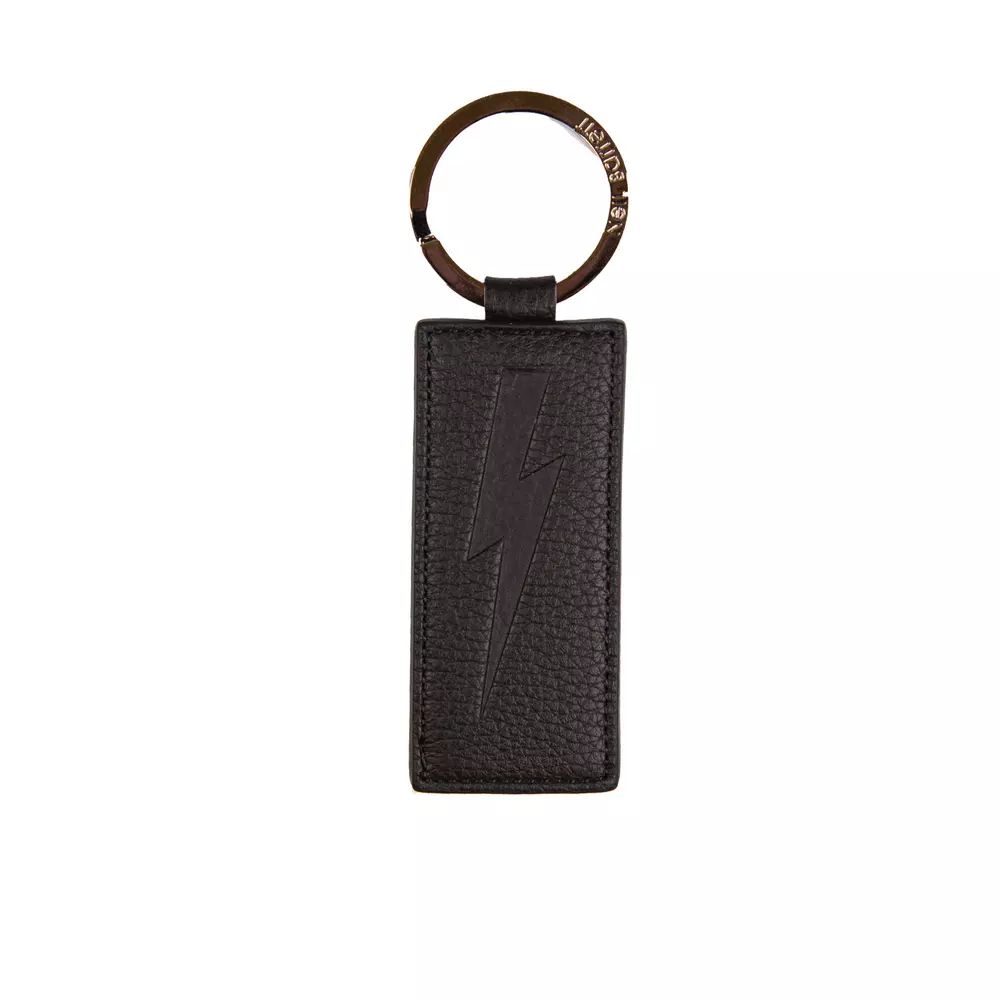 Neil Barrett Sleek Leder Schlüsselanhänger für Herren Herren