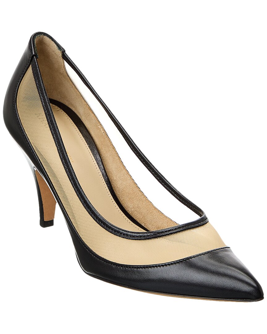KHAITE The River Pump aus Mesh & Leder