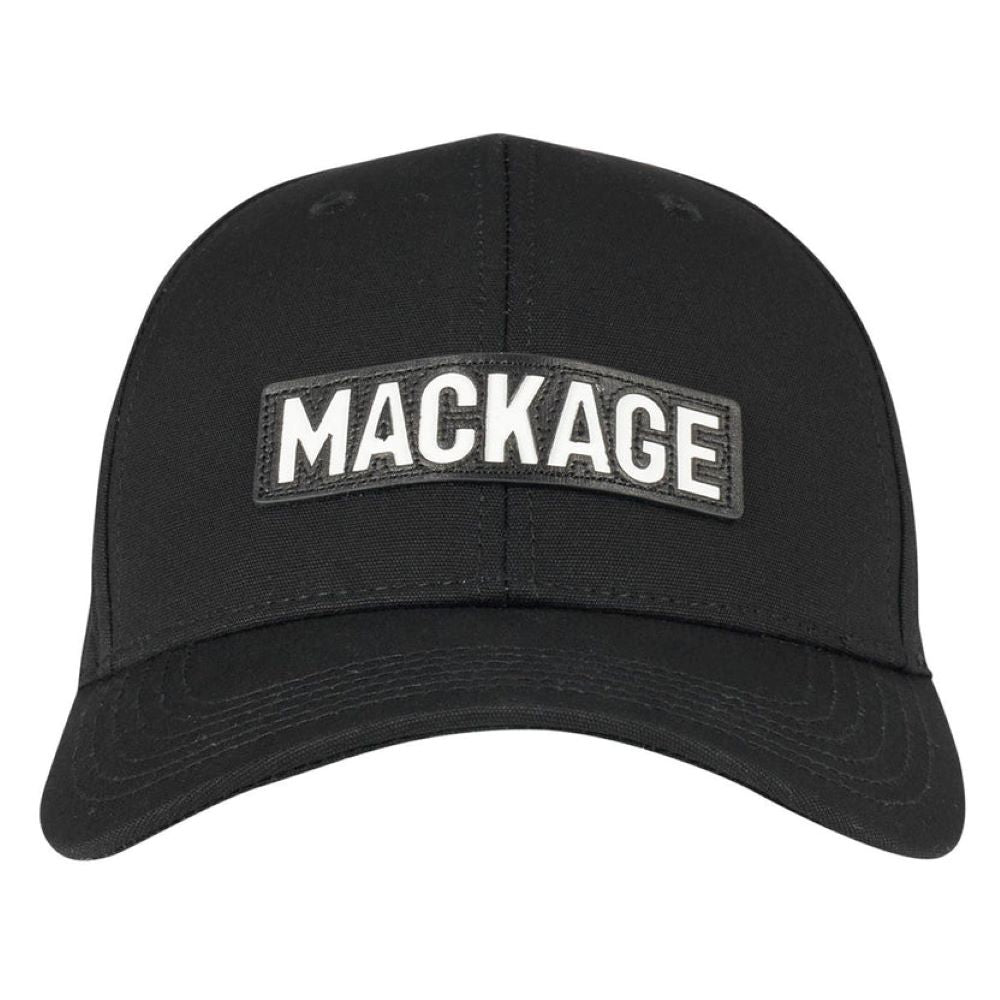 Mackage Herren Weiß Logo Baseballkappe
