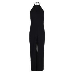 Ba&Sh Halter Jumpsuit in Schwarze Viskose