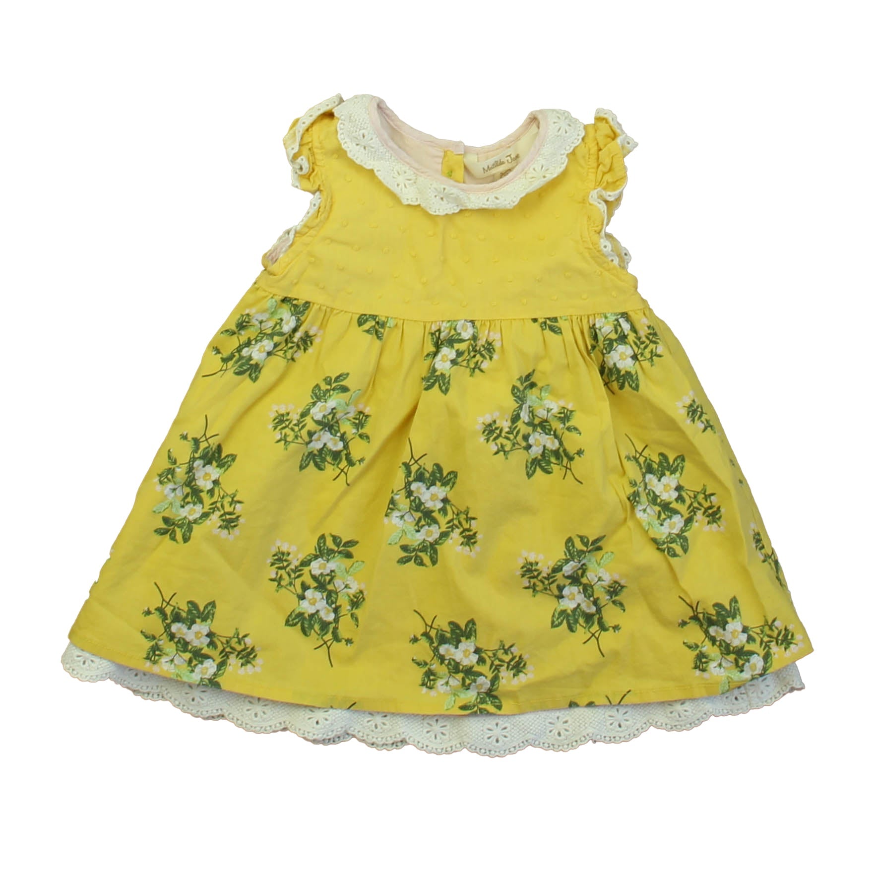Matilda Jane Mädchen gelb Blumenkleid