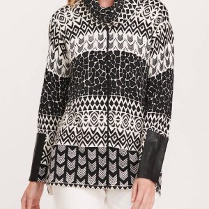Inca Tunic Langarm Top in Multi