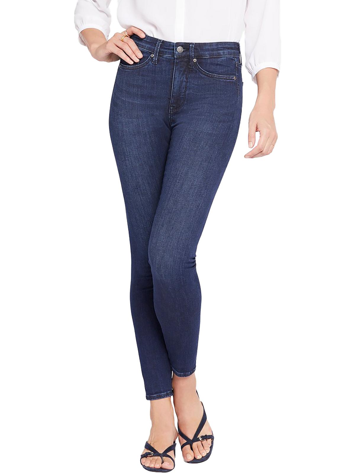 Dunkelblaue Skinny Jeans von Ami