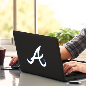 Fanmats Atlanta Braves Matte Aufkleber