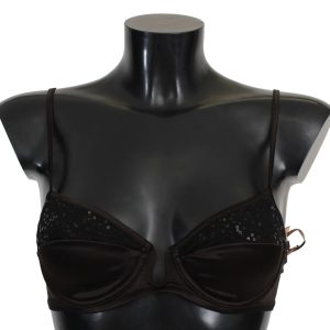 Ermanno Scervino Sequined Balconcino Bra Damen Unterwäsche