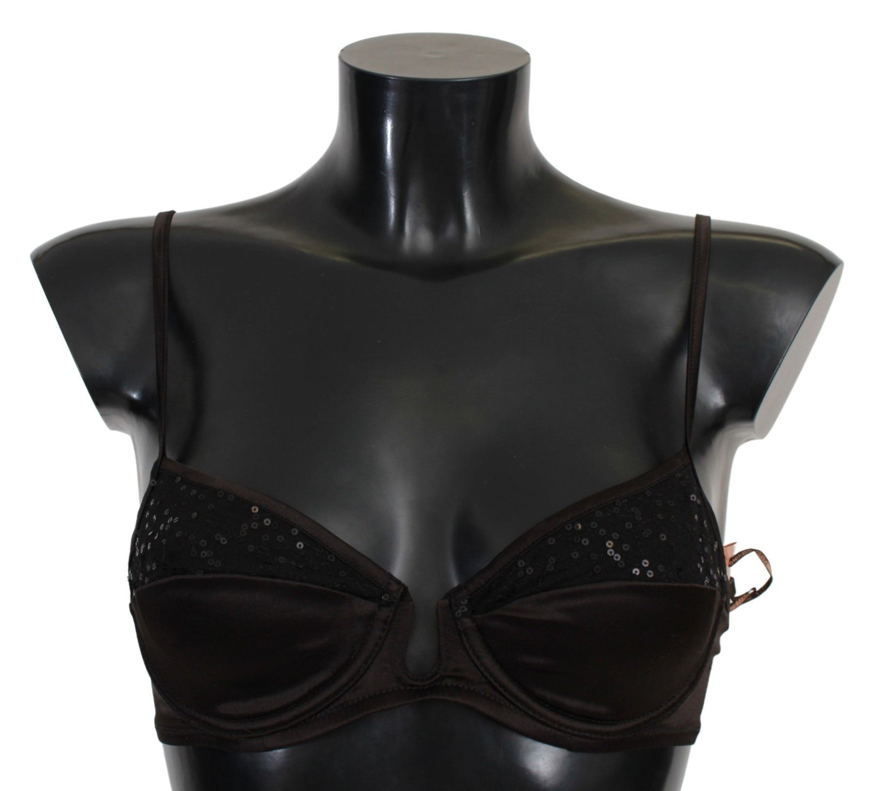 Ermanno Scervino Pailletten Balconcino BH Damen Unterwäsche
