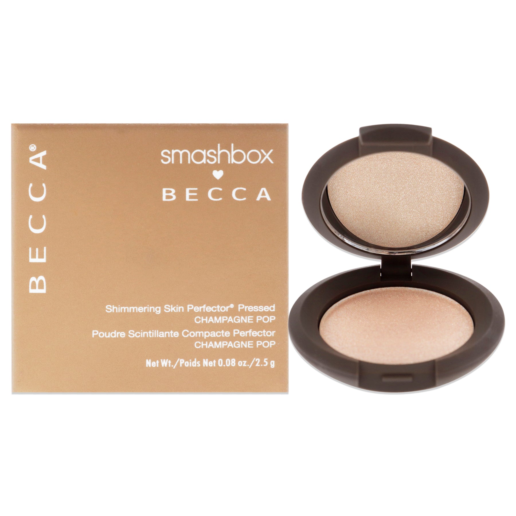 Becca Shimmering Skin Perfector Highlighter – Champagner Pop von SmashBox für Damen – 0.08 oz Highlighter