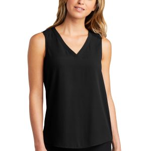 Port Authority Damen ärmellose Bluse. LW703