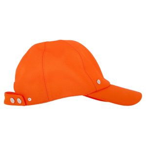 Hermès Serena Adjustable Baseball Hut in orange Baumwolle 7833203179580
