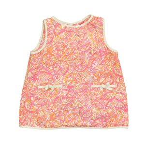 Lilly Pulitzer Mädchen rosa-orange-weißes Kleid 7805836918844