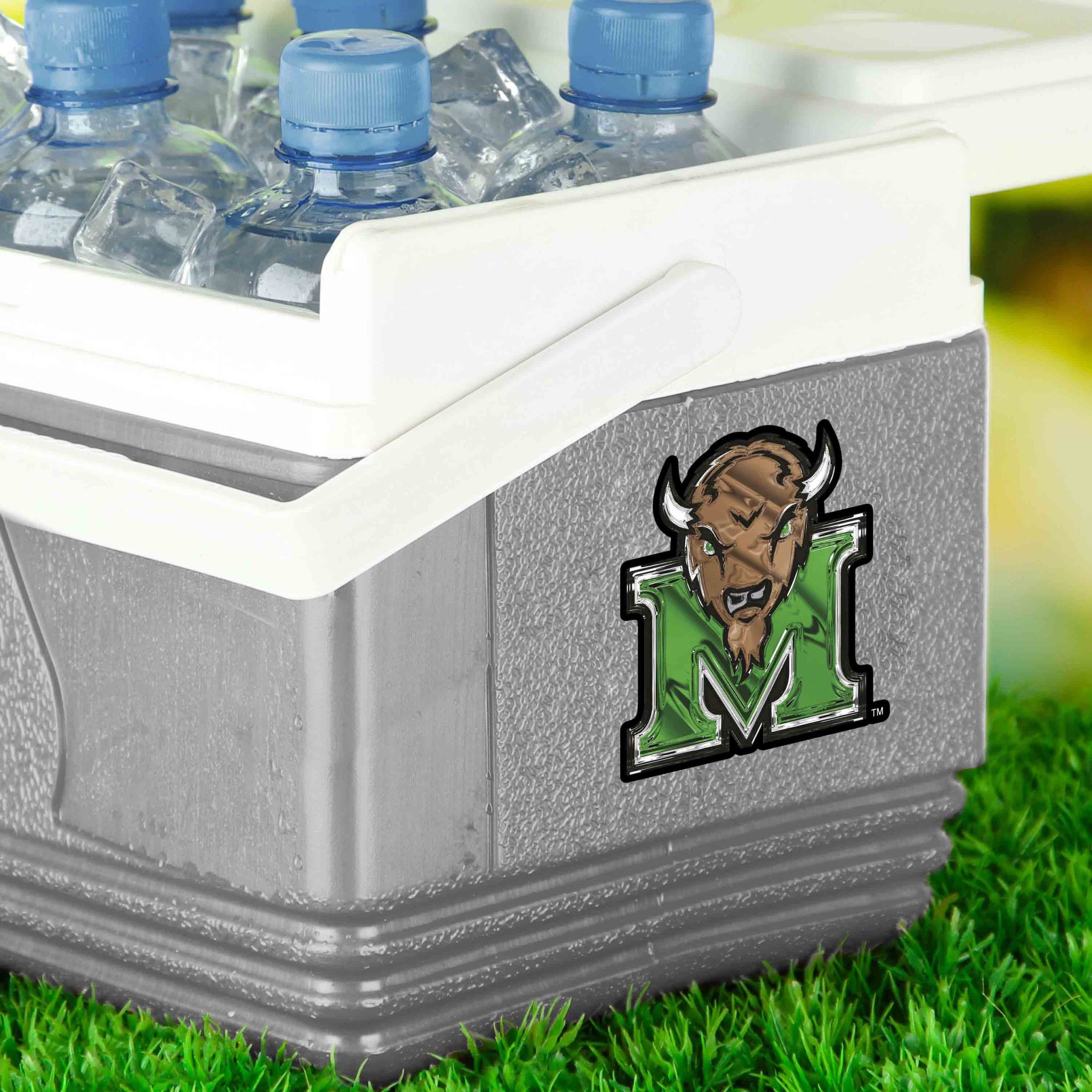 Fanmats Marshall Thundering Herd 3D Aufkleber Aufkleber