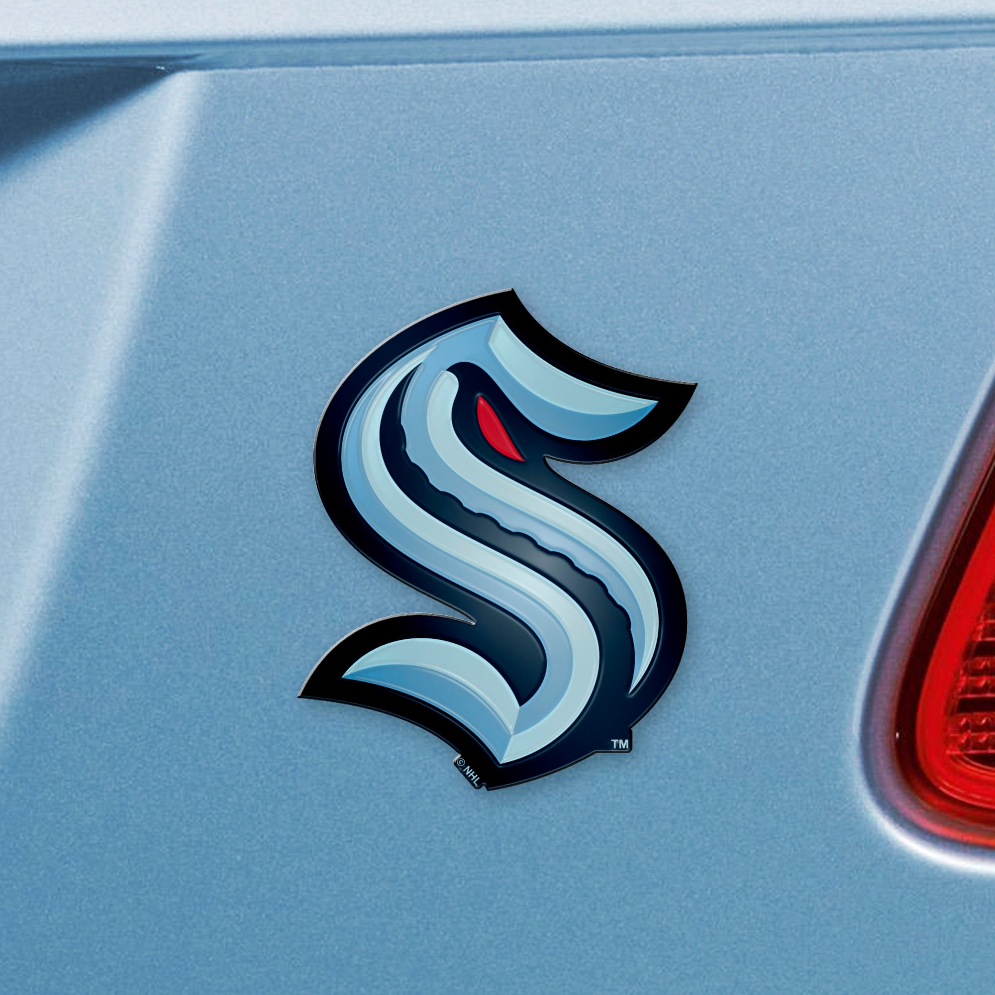 Fanmats Seattle Kraken 3D Farbe Metall Emblem