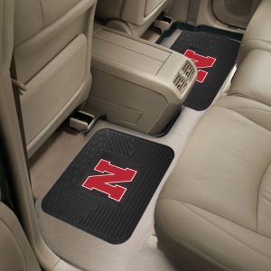 Fanmats nebraska cornhuskers Rücksitz Auto Gebrauchsmatten – 2 Stück Set