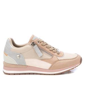 Damen Trainer Sneakers in beige 7704787812412