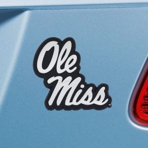 Fanmats ole miss rebells 3D Chrom Metall Emblem