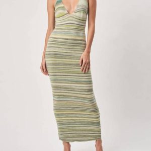 Dayla Kleid in Salbei multi