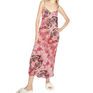 Besalu Isabel Slip Kleid in Mischung 1 rosa 7704787746876