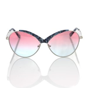 Frankie Morello Butterfly Shaped Metallic gerahmt Damen Sonnenbrille