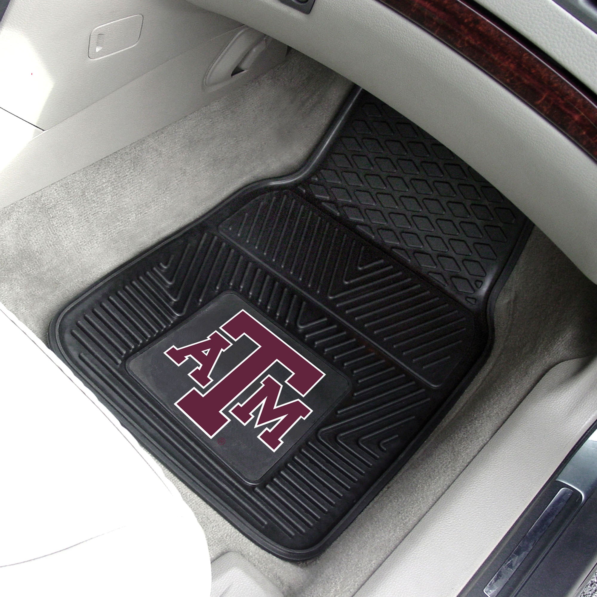 Fanmats Texas A & M Aggies Heavy Duty Auto Matte Set – 2 Stück