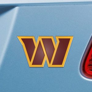 Fanmats Washington Commanders 3D Farbe Metall Emblem