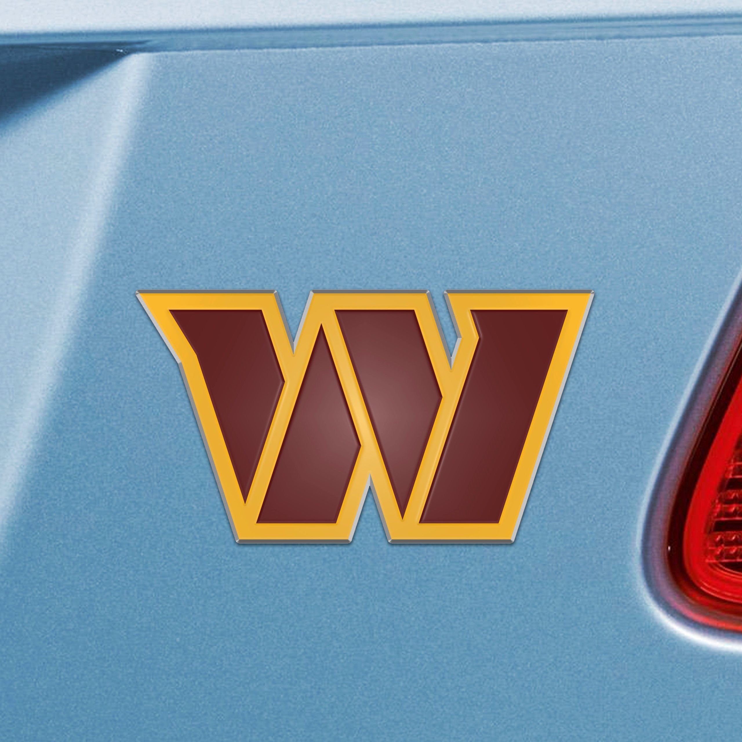 Fanmats Washington Commanders 3D Farbe Metall Emblem